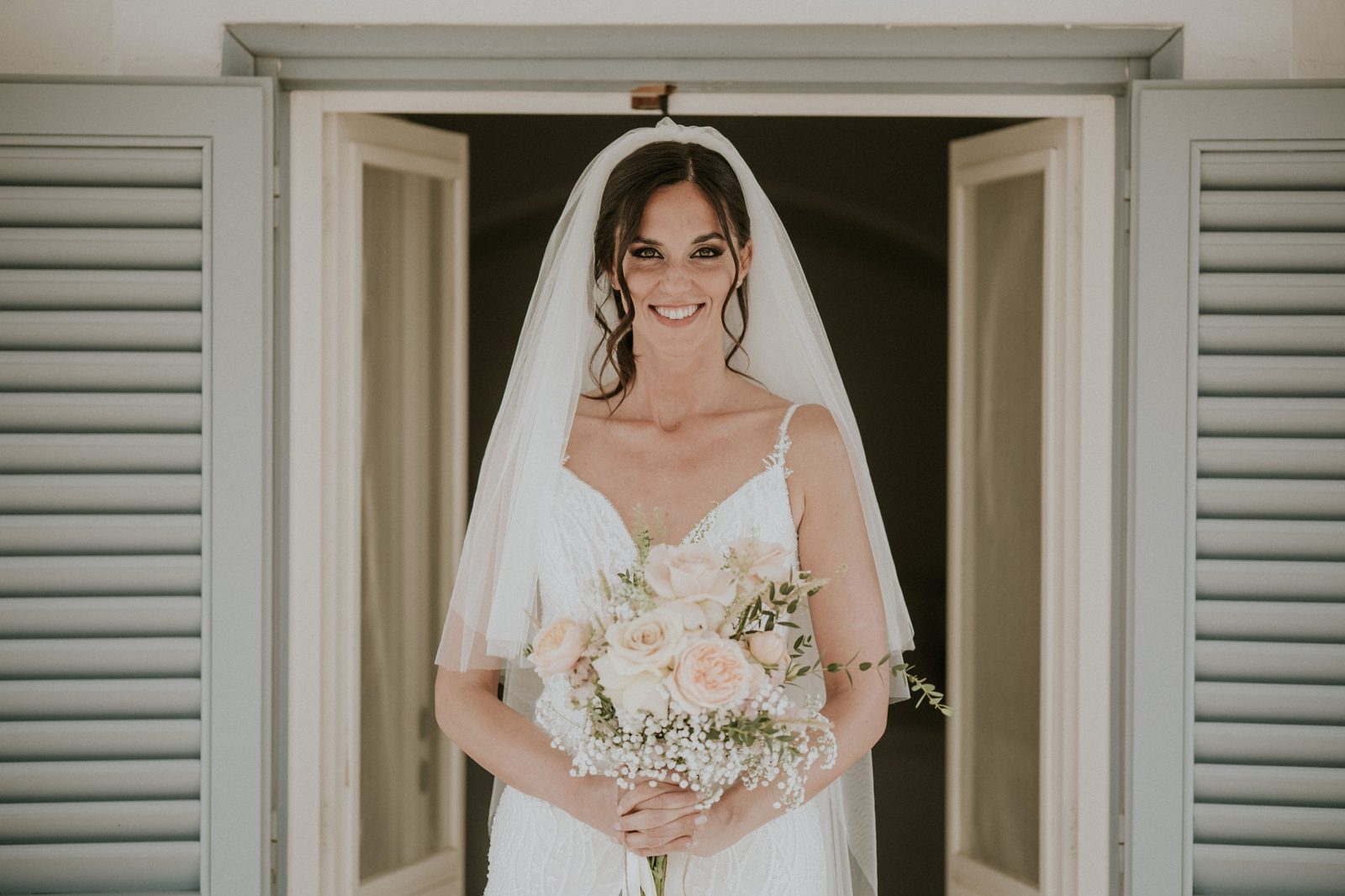 Bridal makeup and hair at Masseria Don Luigi, Fasano, Puglia