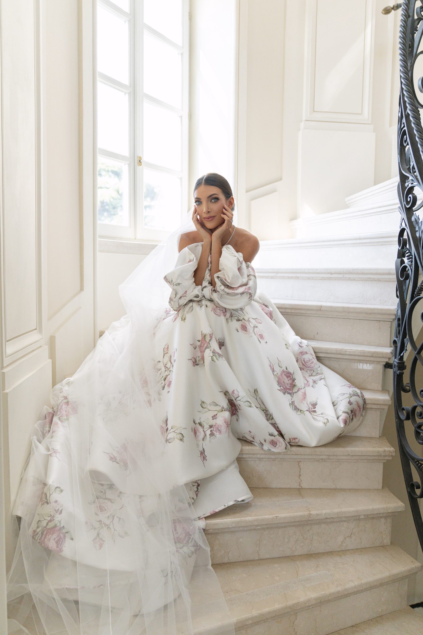 Villa Miani wedding makeup, Rome - real wedding